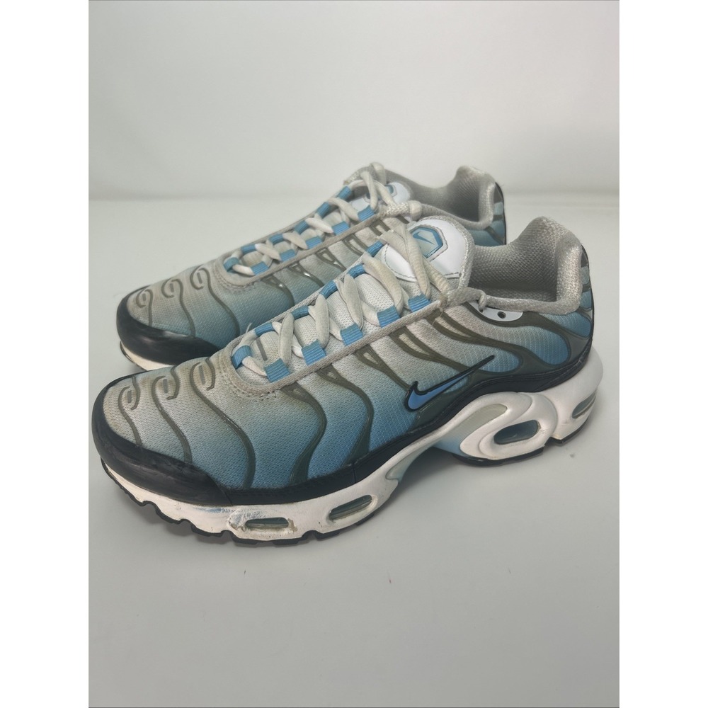 Nike Air Max Plus (GS) 'White Baltic Blue' Sz 4Y, Women's Sz‎ 5.5 FD9767 100